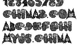 aixdarbotzcumi 英文字體下載