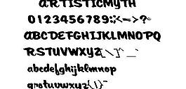 ARTISTICMYTH 英文字體下載