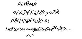 ALPHMA 英文字體下載