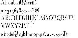 AFontwithSerifs 英文字體下載