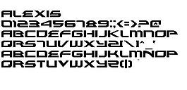 Alexis 英文字體下載