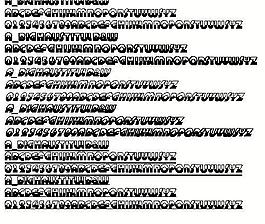 a_BighausTitulB&W 英文字體下載