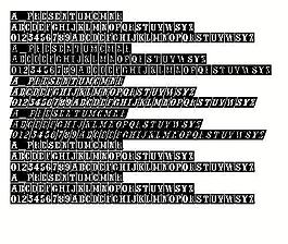 a_PresentumCmNr 英文字體下載