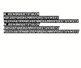 a_RewinderTitulCm 英文字體下載