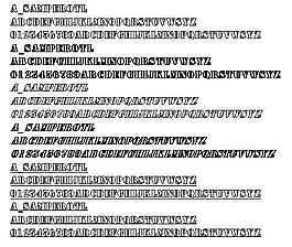 a_SamperOtl 英文字體下載