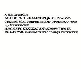 a_SeriferCps 英文字體下載