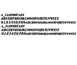 a_JasperCaps 英文字體下載