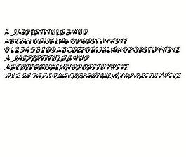 a_JasperTitulB&WUp 英文字體下載