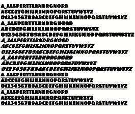 a_JasperTtlRndRgNord 英文字體下載