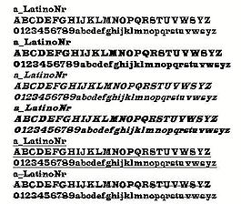 a_LatinoNr 英文字體下載