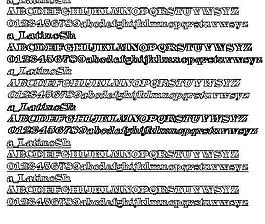 a_LatinoSh 英文字體下載