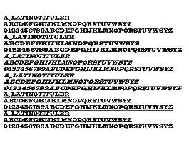 a_LatinoTitulBr 英文字體下載