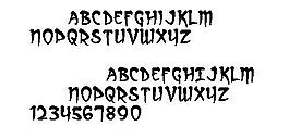 Arcanum 英文字體下載