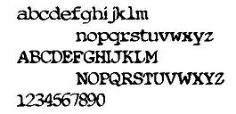 Blobfontg98 英文字體下載