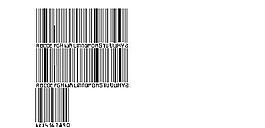 Barcoding 英文字體下載