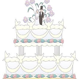 结婚蛋糕图片