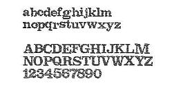 Blueline 英文字體下載