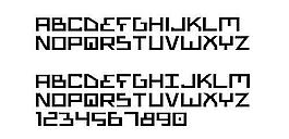 Bionictype 英文字體下載