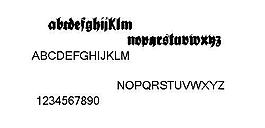 Bionique 英文字體下載