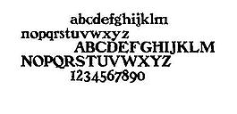Benfranklin 英文字体下载