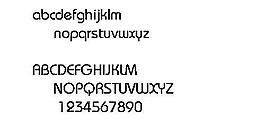 Bauhaus 英文字體下載