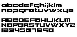 Blockhead 英文字體下載