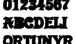 CELLINI 英文字體下載