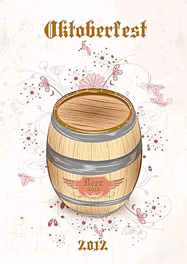 啤酒節(jié)慶祝活動(dòng)向量