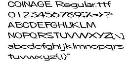COINAGE 英文字體下載