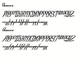 Chancera 英文字體下載