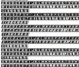 Checkers 英文字体下载