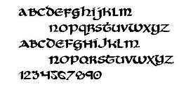Cry Uncial 英文字體下載
