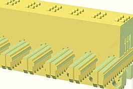 3D印制盲文点字显示器