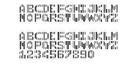 Cmc7 英文字體下載