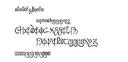 Courthand 英文字體下載