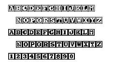 Chockablocknf 英文字體下載