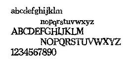 Cheltpress 英文字體下載