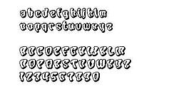 Character 英文字體下載