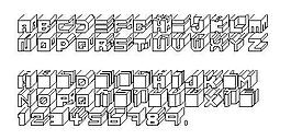 Cube 英文字體下載