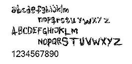 Colourblind 英文字體下載