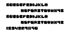 Chibarakinow 英文字體下載