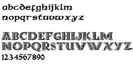 Celticmd 英文字體下載