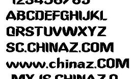 DISMISS 英文字體下載