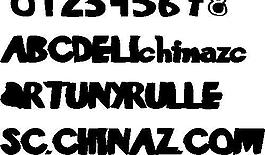 DRYER 英文字體下載