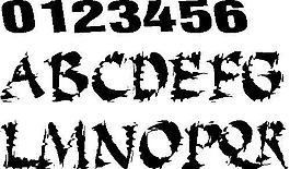 DRIVE 英文字體下載