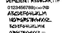 DEFICIENT 英文字體下載
