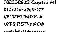 DESIROUS 英文字體下載