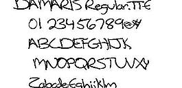 DAMARIS 英文字體下載
