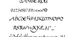 DANGEROUSSCRIPT 英文字體下載