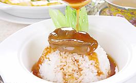 鮑魚撈飯圖片